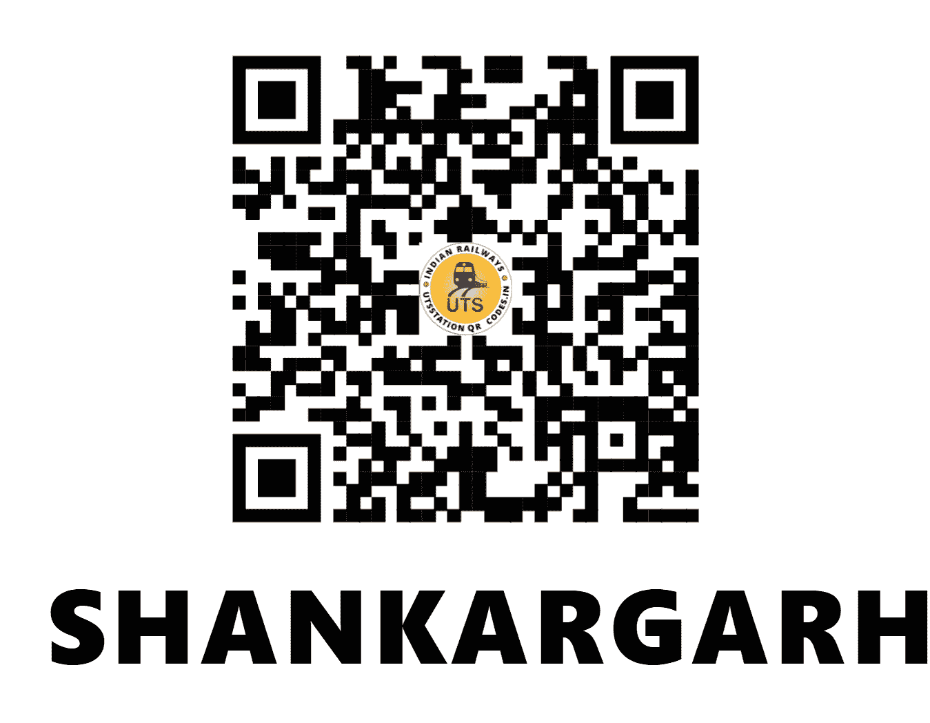 UTS QR Code for SHANKARGARH - SRJ (NC - UTTAR PRADESH)